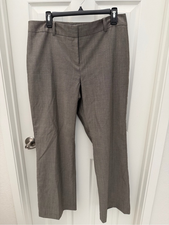 Ann Taylor Pants - Ann Taylor Straight Leg Dress Trousers - Taupe Gray